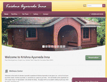 Tablet Screenshot of krishnaayurveda.com
